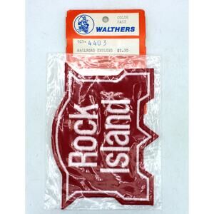 NOS Walthers Rock Island Railroad Patch